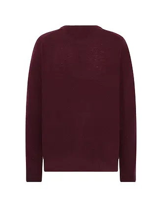 KNOWLEDGE COTTON APPAREL | Pull | dunkelrot